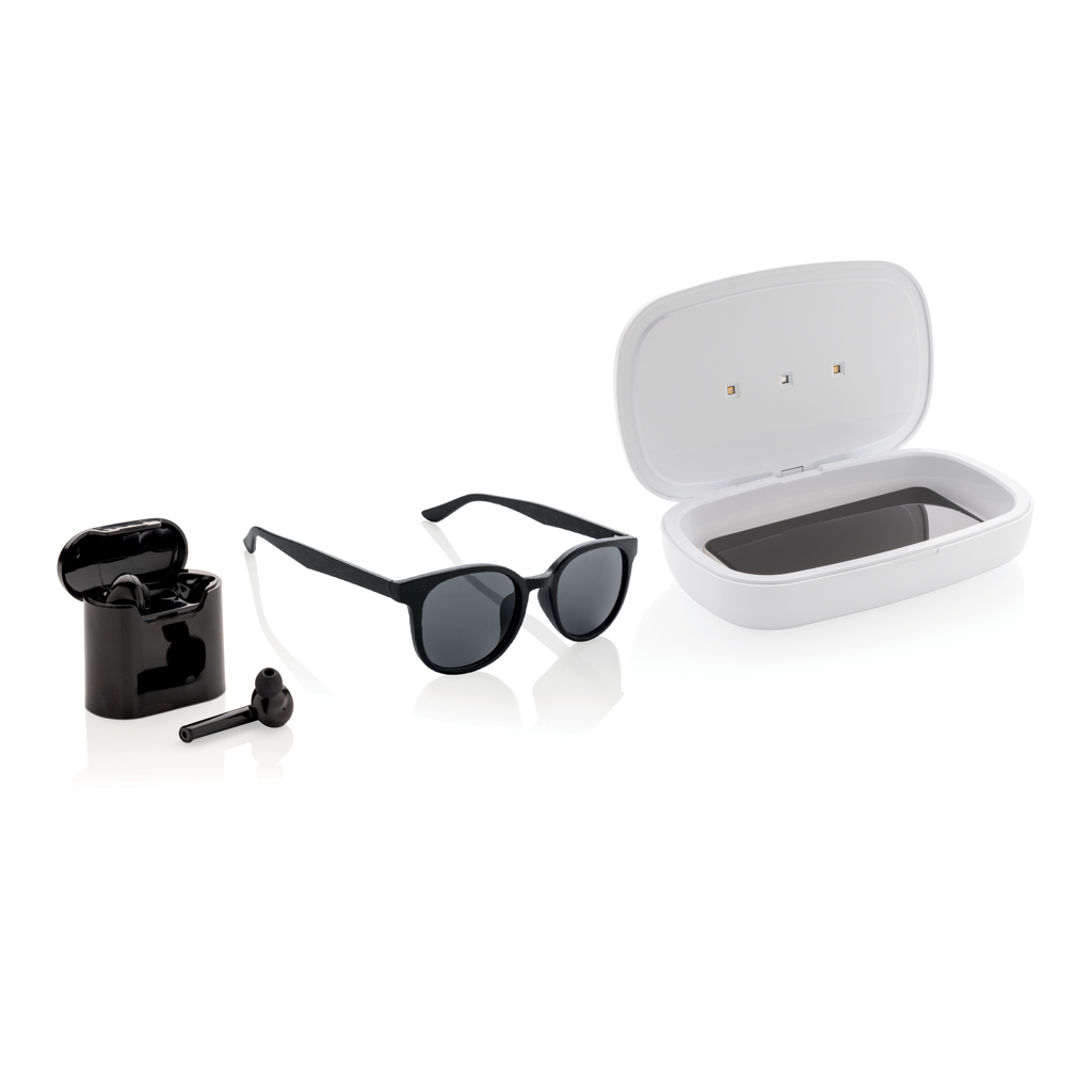 Caja personalizada esterilizadora UV-C con cargador inalámbrico de 5W - Tecnología - Regalo Promocional Personalizado - imagen 15