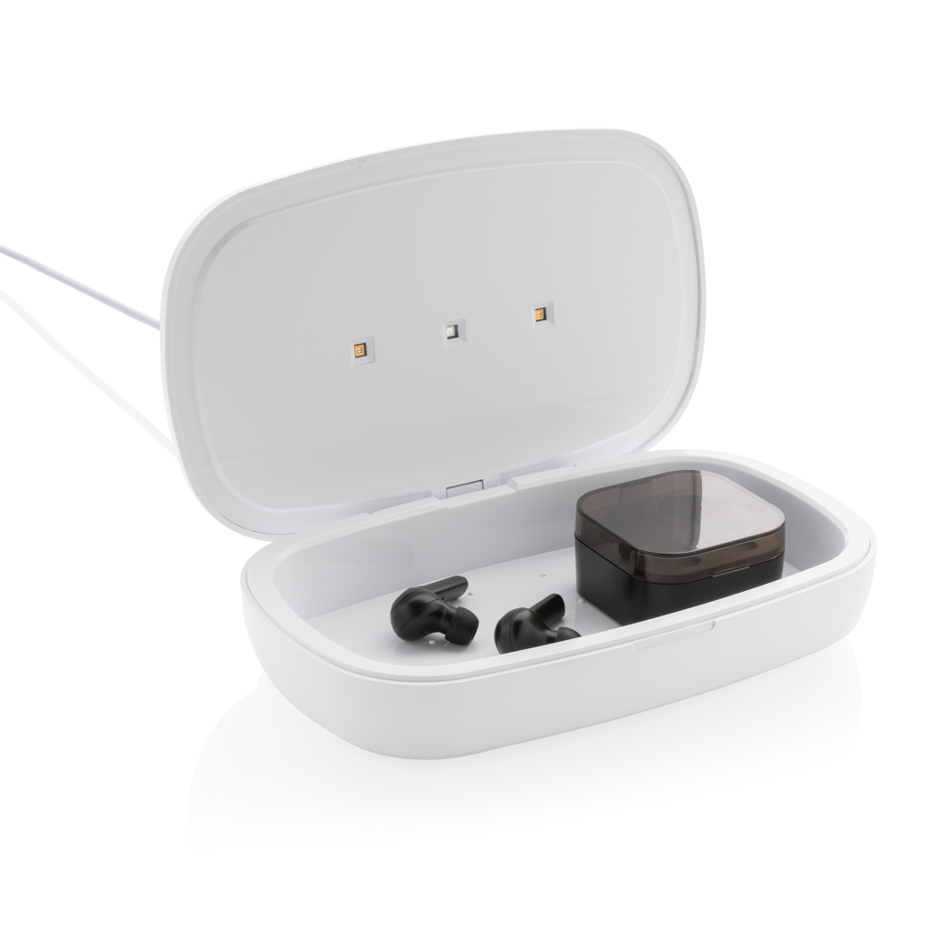 Caja personalizada esterilizadora UV-C con cargador inalámbrico de 5W - Tecnología - Regalo Promocional Personalizado - imagen 6