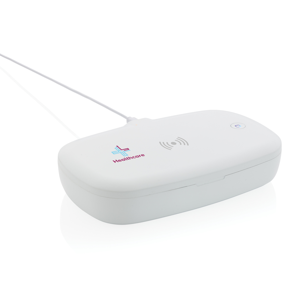 Caja personalizada esterilizadora UV-C con cargador inalámbrico de 5W - Tecnología - Regalo Promocional Personalizado - imagen 16