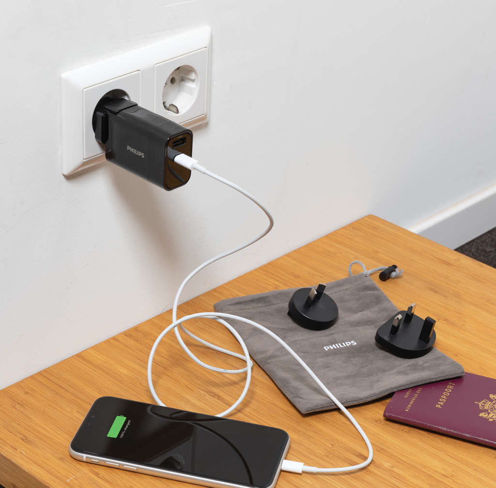Cargador de viaje personalizado PD ultrarrápido Philips - Tecnología - Regalo Promocional Personalizado - imagen 7
