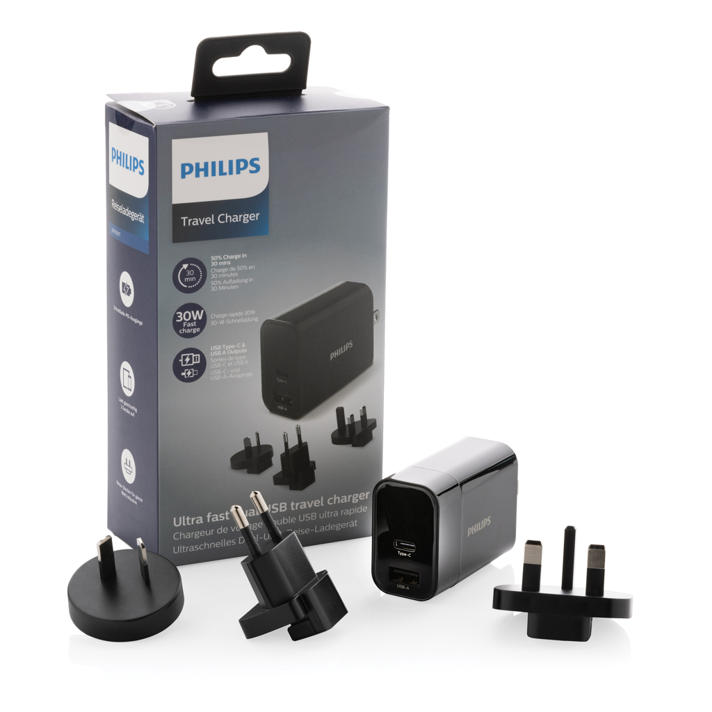 Cargador de viaje personalizado PD ultrarrápido Philips - Tecnología - Regalo Promocional Personalizado - imagen 8