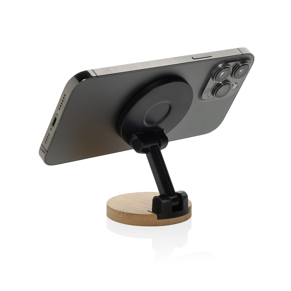 Soporte teléfono plástico reciclado y bambú Magmount RCS - Tecnología - Regalo Promocional Personalizado - imagen 7