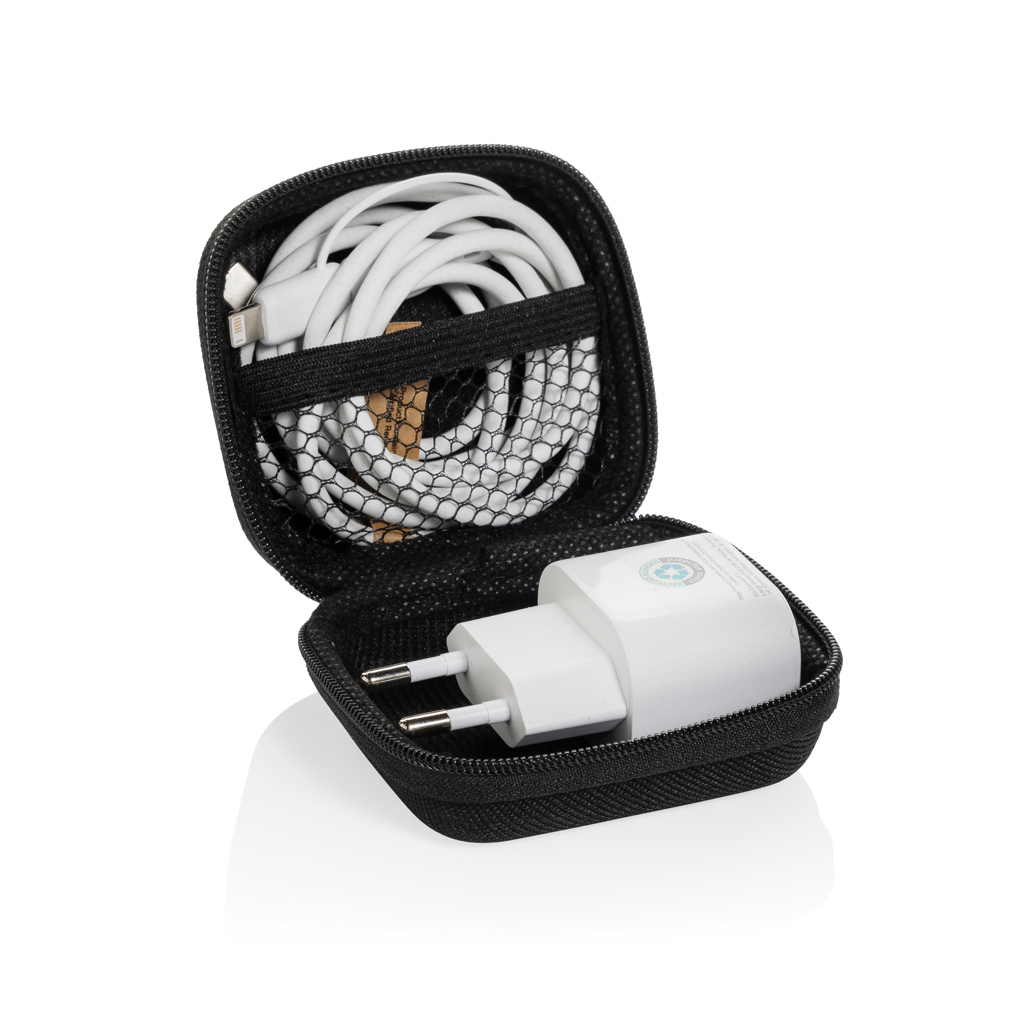 Set de carga personalizado Boost RCS PET reciclado 20W tipo C de 2 piezas - Viaje - Regalo Promocional Personalizado - imagen 4