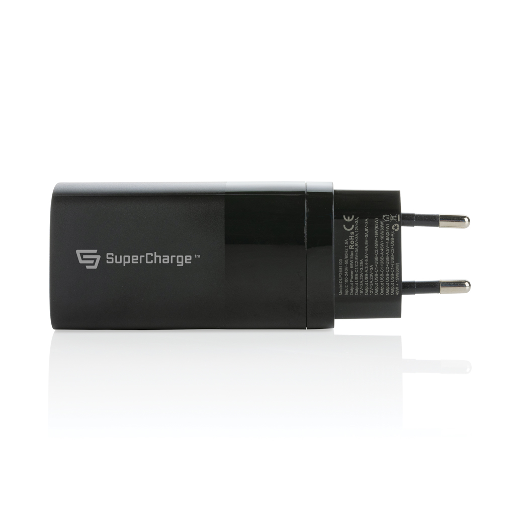 Cargador personalizado de pared USB Philips de 3 puertos de 65W ultrarrápido - Tecnología - Regalo Promocional Personalizado - imagen 6