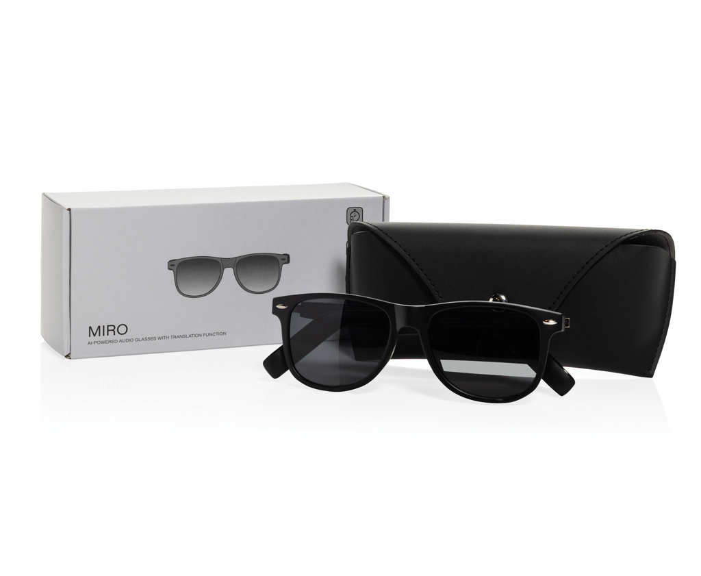 Gafas de audio Miro con IA y función de traducción - Tecnología - Regalo Promocional Personalizado - imagen 3