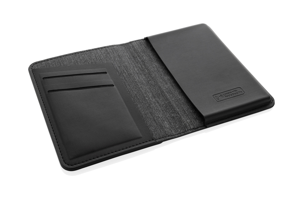 Porta parsaporte personalizado Trackmate poliéster RCS con localización - Tecnología - Regalo Promocional Personalizado - imagen 2
