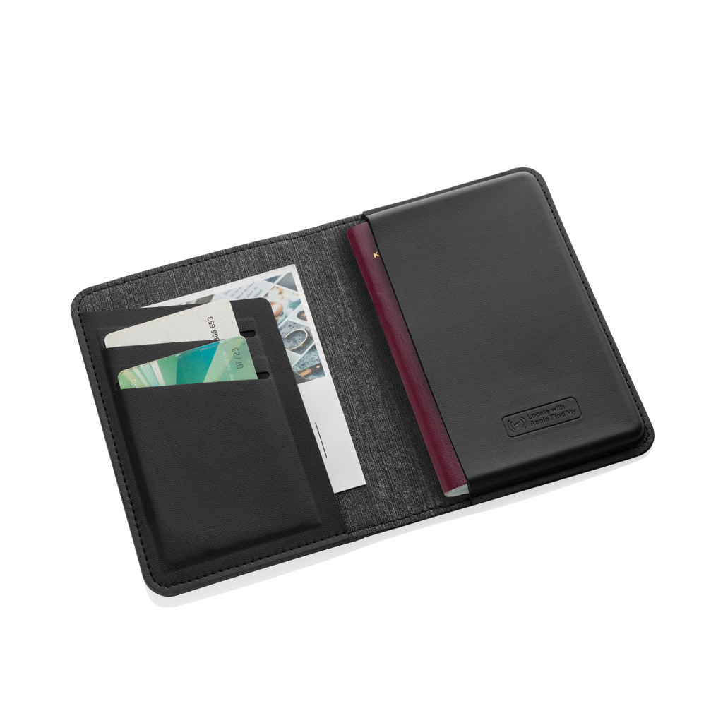Porta parsaporte personalizado Trackmate poliéster RCS con localización - Tecnología - Regalo Promocional Personalizado - imagen 6