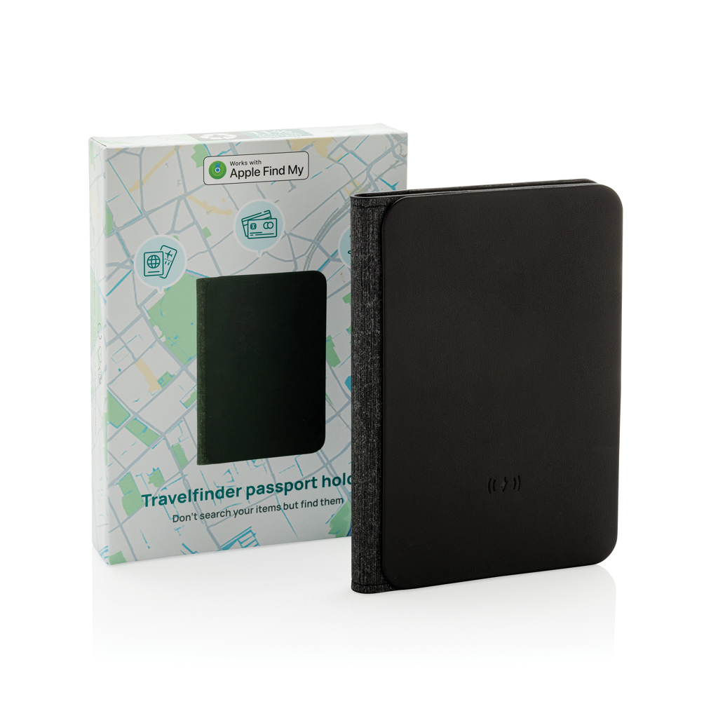 Porta parsaporte personalizado Trackmate poliéster RCS con localización - Tecnología - Regalo Promocional Personalizado - imagen 3