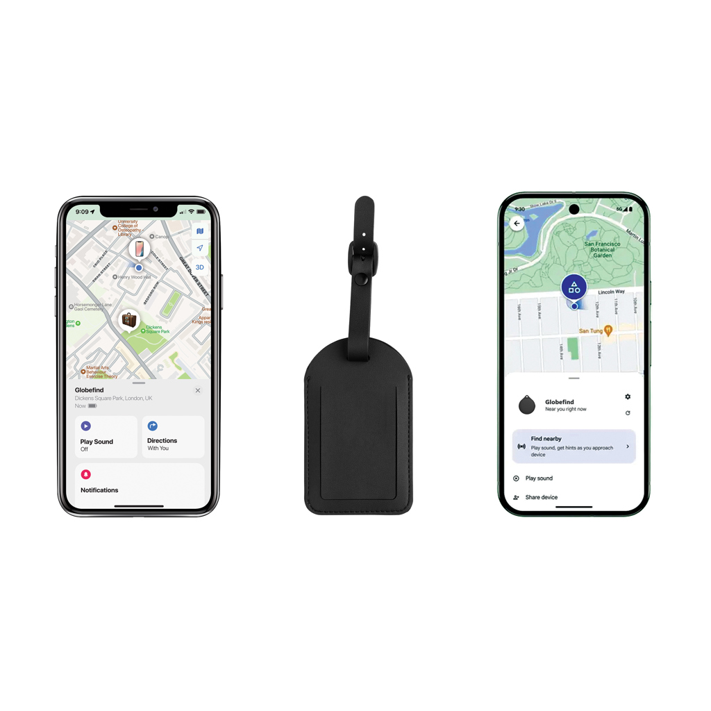 Etiqueta equipaje Globefind Dual RCS localización mundial - Tecnología - Regalo Promocional Personalizado - imagen 5