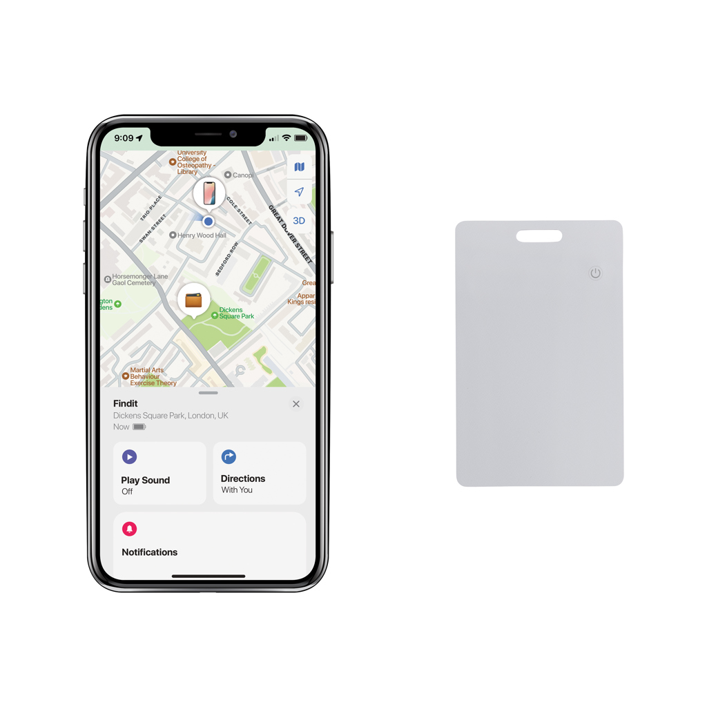 Tarjeta personalizada rastreadora recargable ultradelgada Findit - Tecnología - Regalo Promocional Personalizado - imagen 7