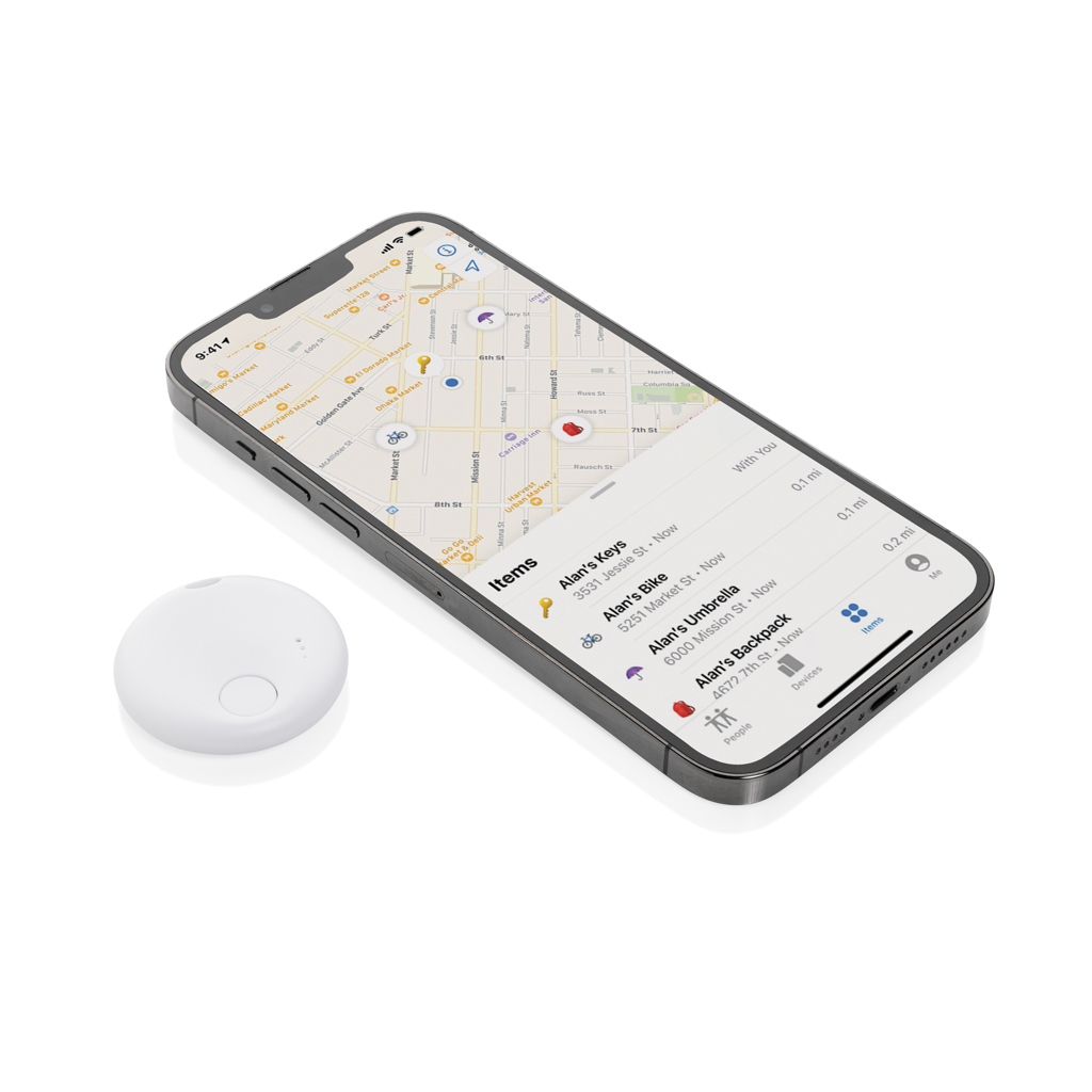Buscador personalizado de artículos FindMate RCS de plástico reciclado - Tecnología - Regalo Promocional Personalizado - imagen 8