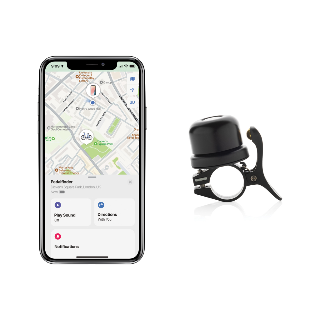 Timbre de bicicleta Pedalfinder con localizador - Tecnología - Regalo Promocional Personalizado - imagen 6