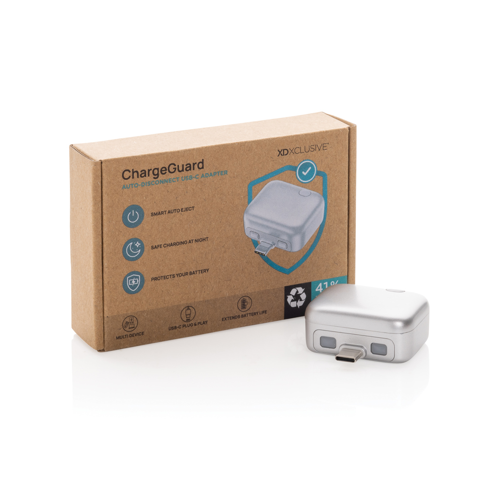 Adaptador USB-C ChargeGuard RCS con desconexión automática - Tecnología - Regalo Promocional Personalizado - imagen 9