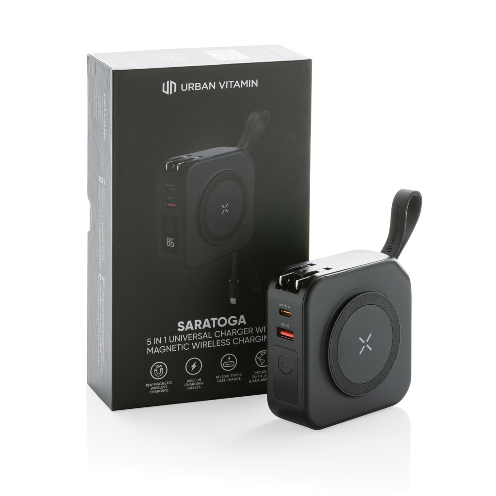 Cargador universal Urban Vitamin Saratoga 5 en 1 - Tecnología - Regalo Promocional Personalizado - imagen 14