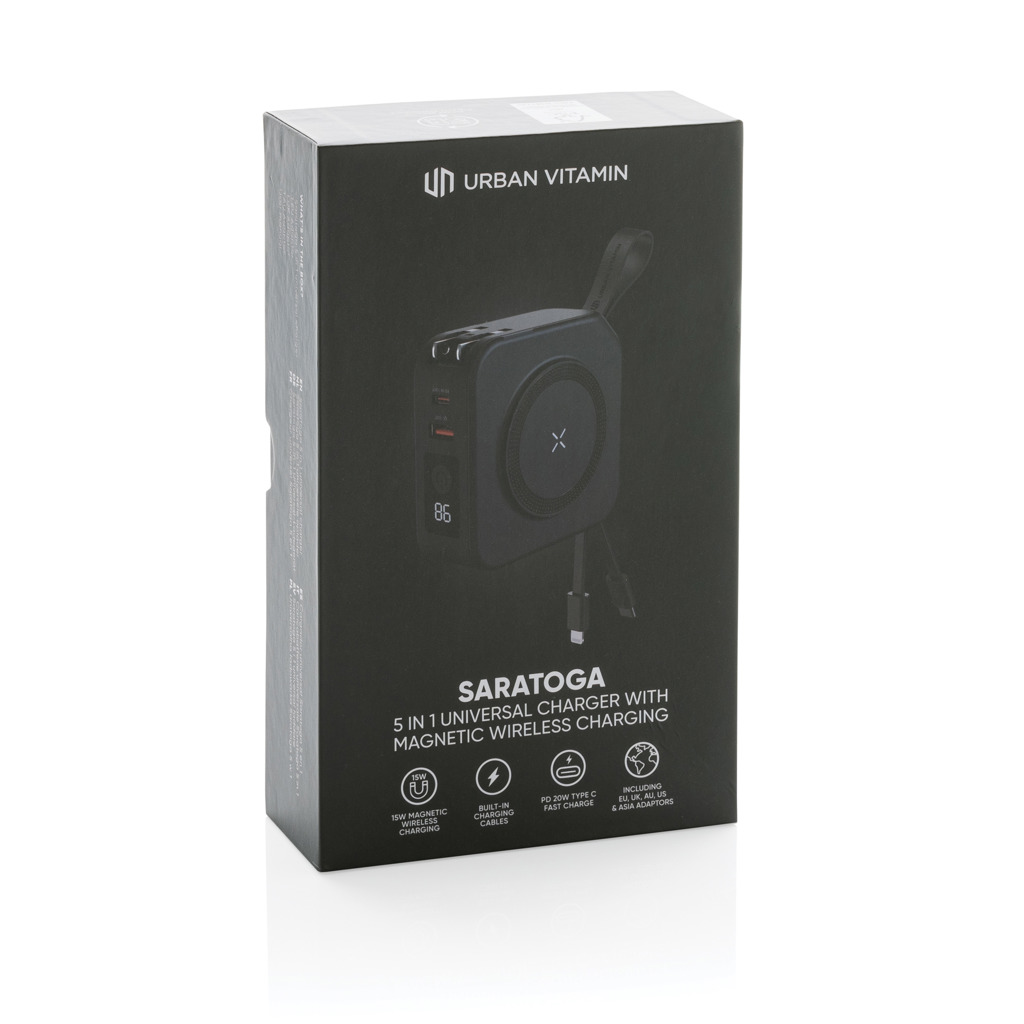 Cargador universal Urban Vitamin Saratoga 5 en 1 - Tecnología - Regalo Promocional Personalizado - imagen 15