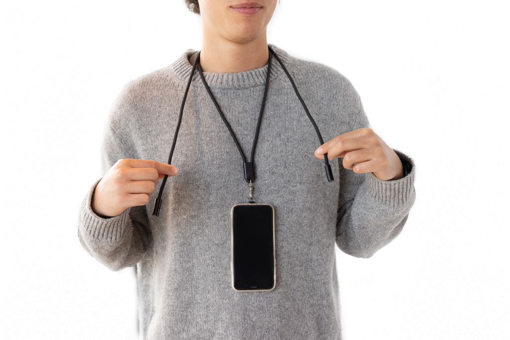 Correa de cuello para teléfono LoopAmp RCS RPET y cable 60W - Tecnología - Regalo Promocional Personalizado - imagen 5