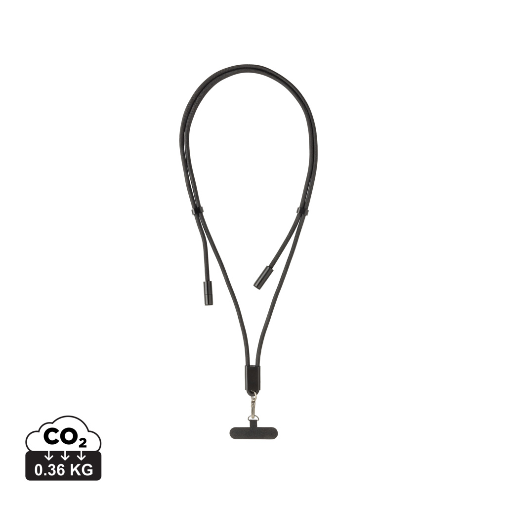 Correa de cuello para teléfono LoopAmp RCS RPET y cable 60W