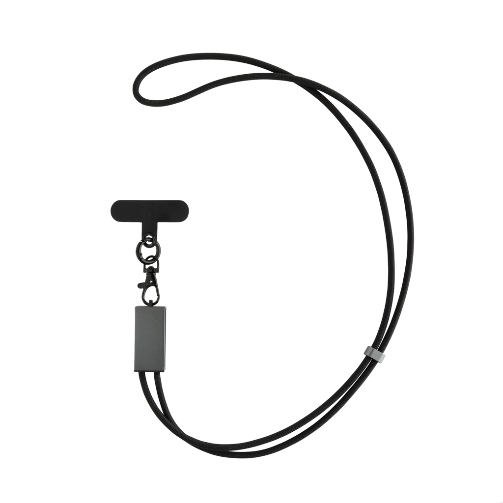Cable personalizado Terra de carga dual RCS PET reciclado - Tecnología - Regalo Promocional Personalizado - vista alternativa