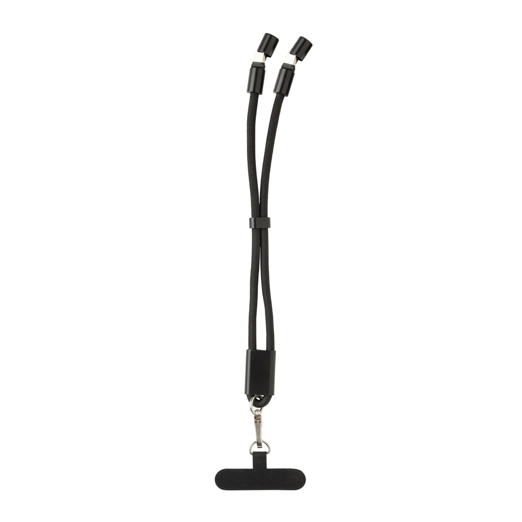 Correa de muñeca para teléfono LoopAmp RCS RPET y cable 60W - Tecnología - Regalo Promocional Personalizado - vista alternativa