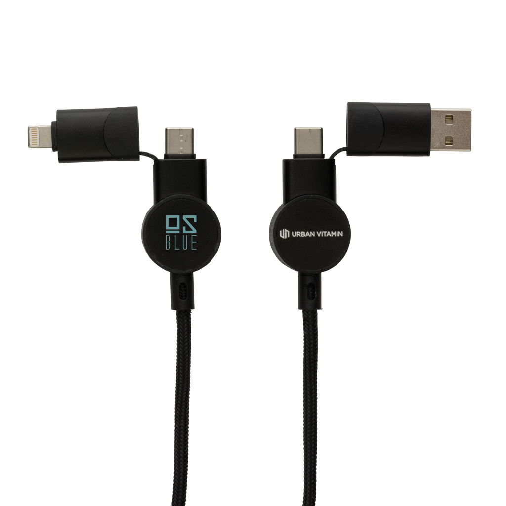 Cable carga rápida personalizado Oakland RCS 6 en 1 45W - Tecnología - Regalo Promocional Personalizado - imagen 8
