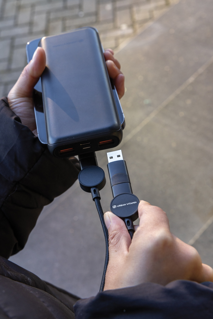 Cable carga rápida personalizado Oakland RCS 6 en 1 45W - Tecnología - Regalo Promocional Personalizado - imagen 9