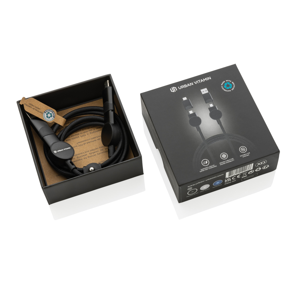 Cable carga rápida personalizado Oakland RCS 6 en 1 45W - Tecnología - Regalo Promocional Personalizado - imagen 11