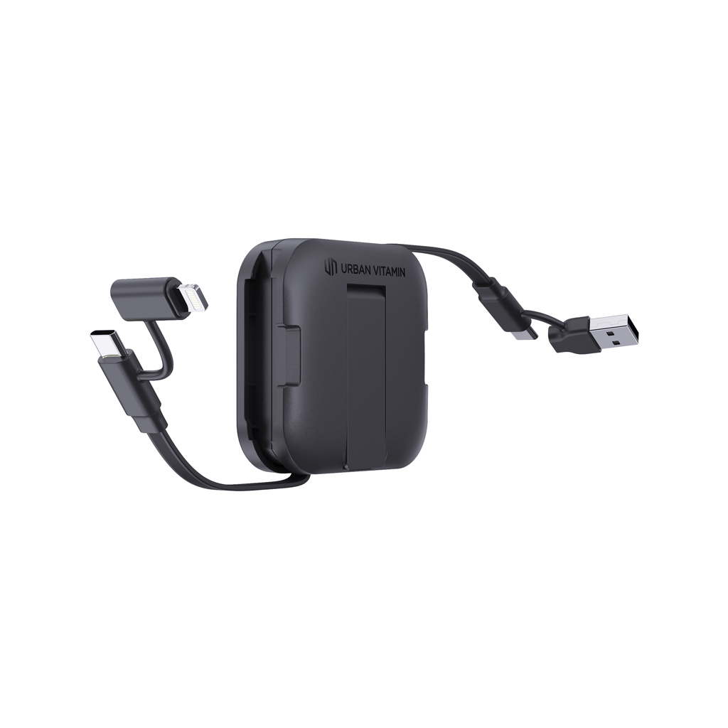 Soporte Urban Vitamin San Jose 100W con cable retráctil - Tecnología - Regalo Promocional Personalizado - vista alternativa