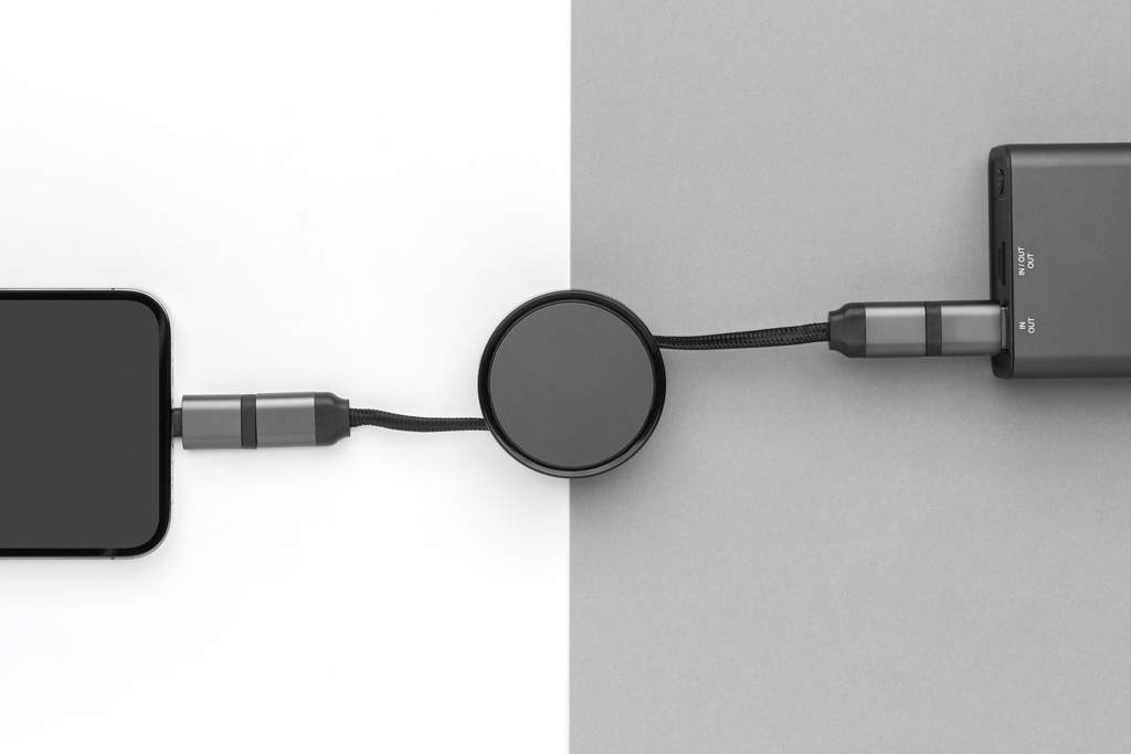 Cable retractil personalizado Terra RCS 6 en 1 de aluminio reciclado - Tecnología - Regalo Promocional Personalizado - imagen 11