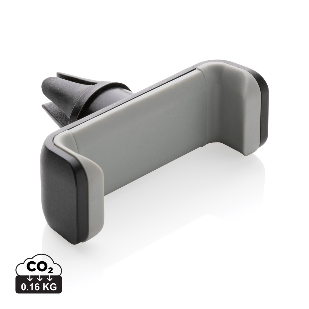 Soporte teléfono coche 360 Acar de plástico reciclado RCS - Tecnología - Regalo Promocional Personalizado