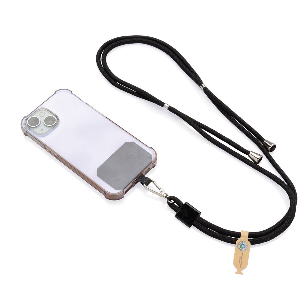 Correa ajustable teléfono CarryLoop RCS PET reciclado - Tecnología - Regalo Promocional Personalizado - imagen 3