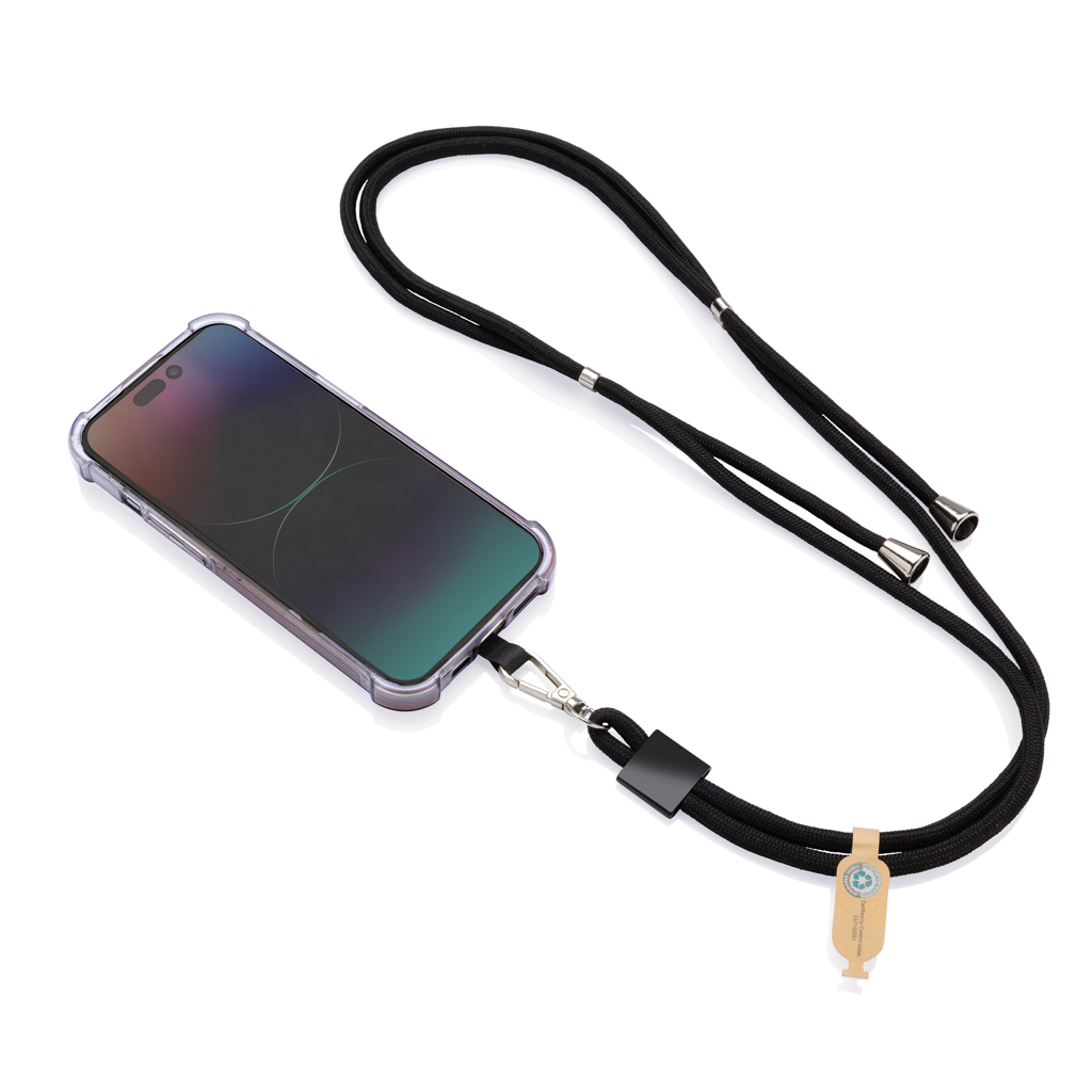 Correa ajustable teléfono CarryLoop RCS PET reciclado - Tecnología - Regalo Promocional Personalizado - imagen 5
