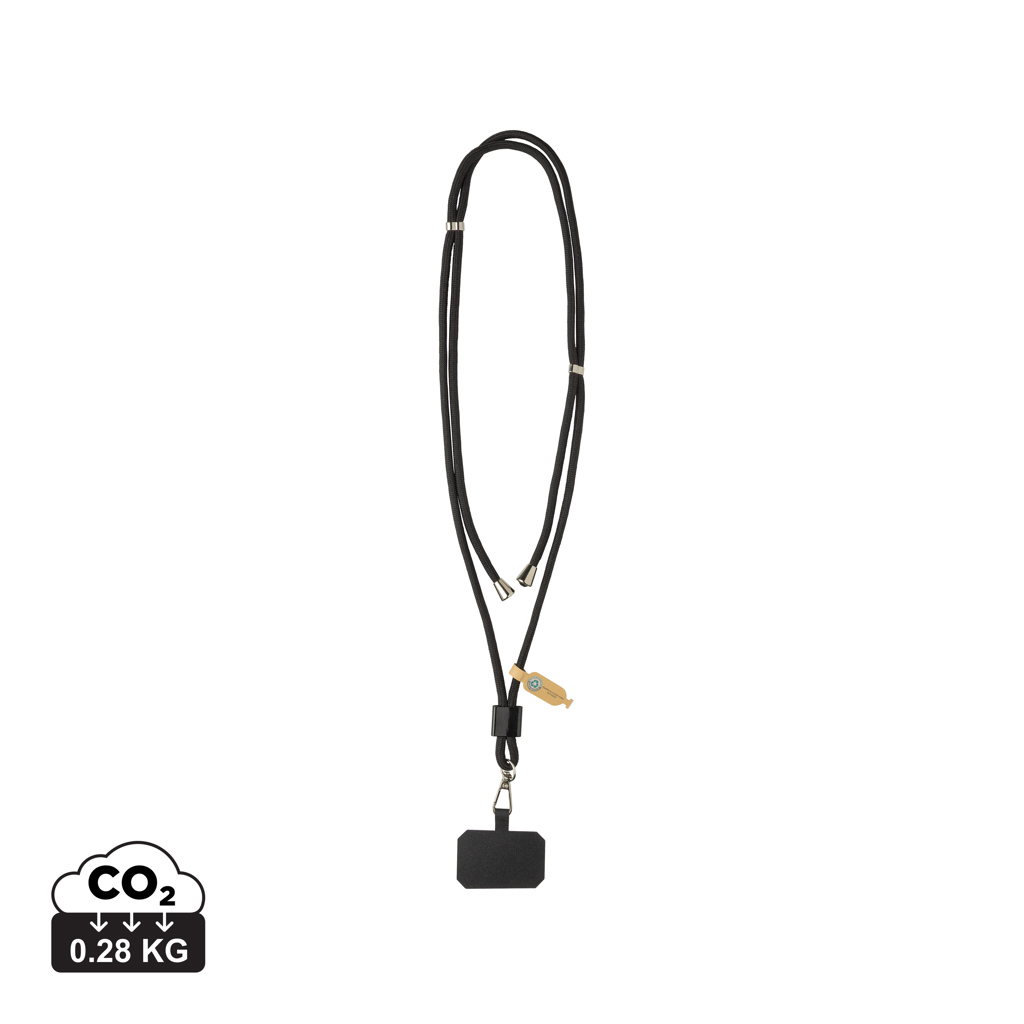 Correa ajustable teléfono CarryLoop RCS PET reciclado - Tecnología - Regalo Promocional Personalizado