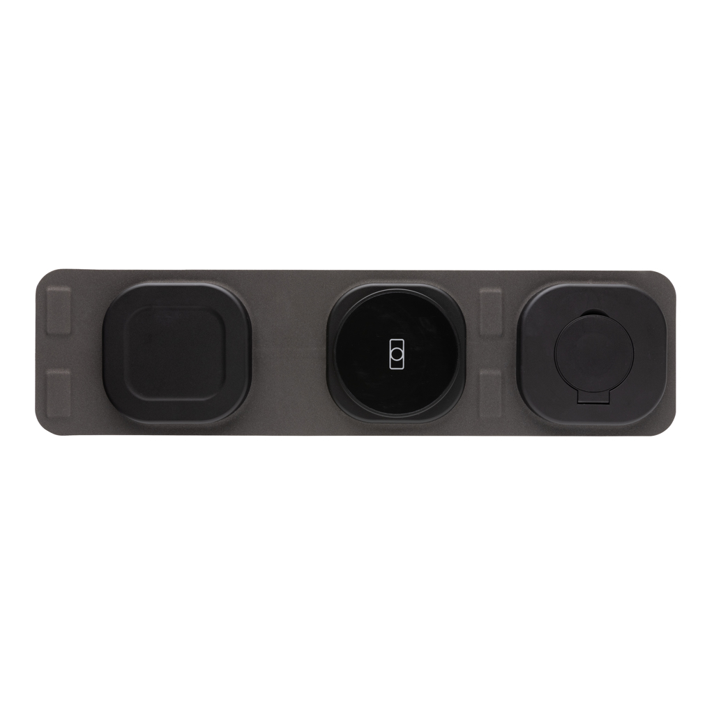 Cargador viaje inalámbrico Swiss Peak RCS rplastic 3 en 1 - Tecnología - Regalo Promocional Personalizado - imagen 10