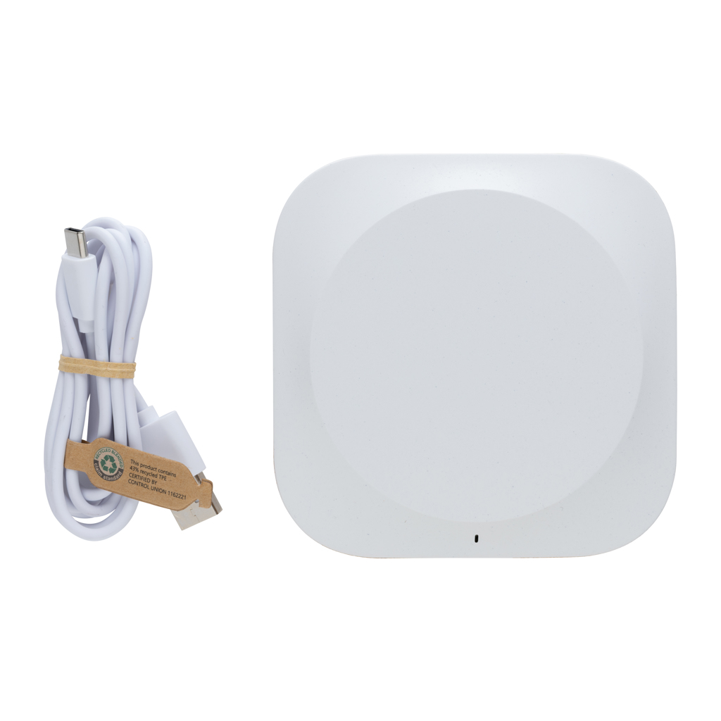 Cargador inalámbrico Oregon plástico RCS  y corcho 10W - Tecnología - Regalo Promocional Personalizado - imagen 4
