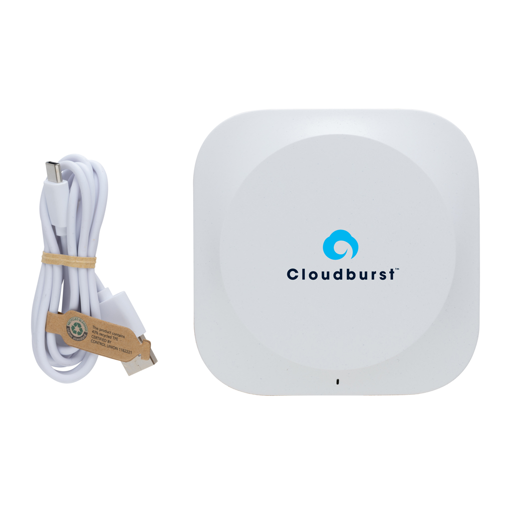 Cargador inalámbrico Oregon plástico RCS  y corcho 10W - Tecnología - Regalo Promocional Personalizado - imagen 6