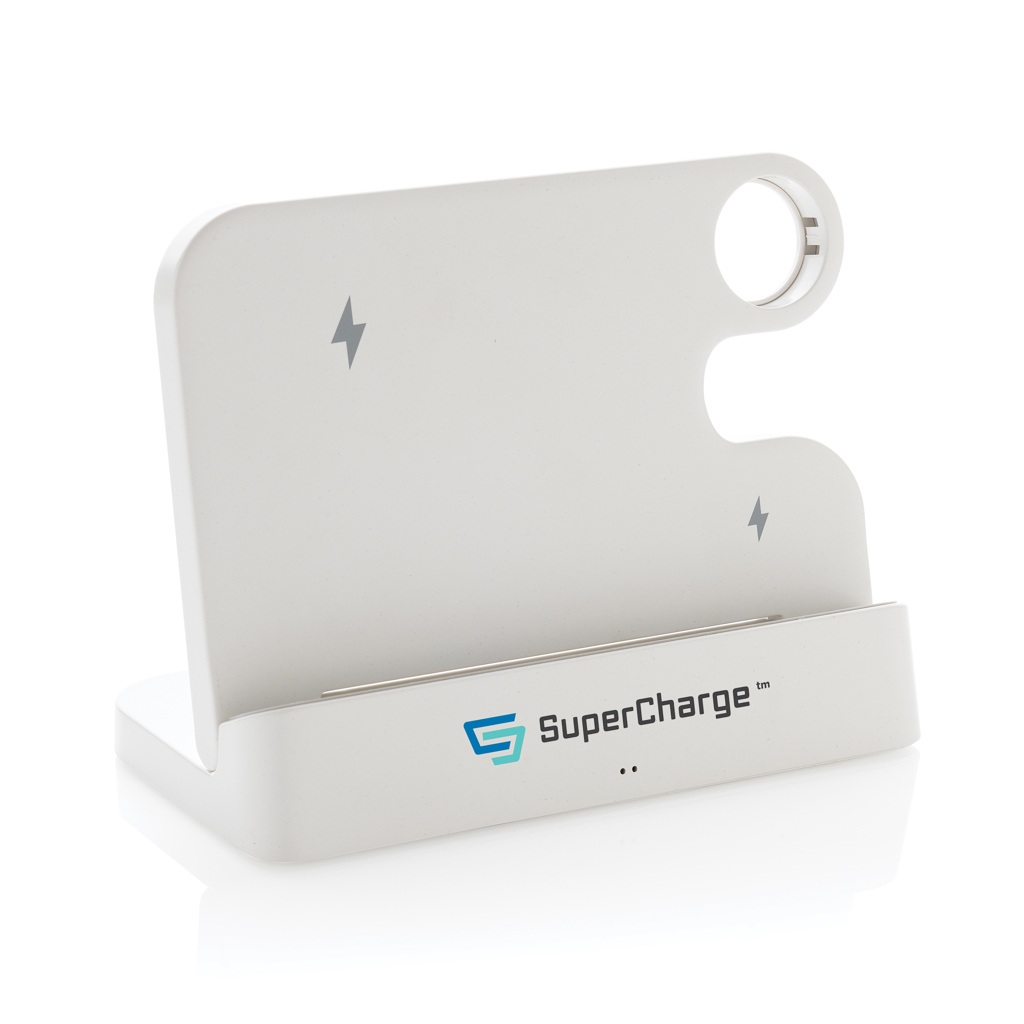 Cargador 3 en 1 RCS plástico reciclado 15W - Tecnología - Regalo Promocional Personalizado - imagen 6