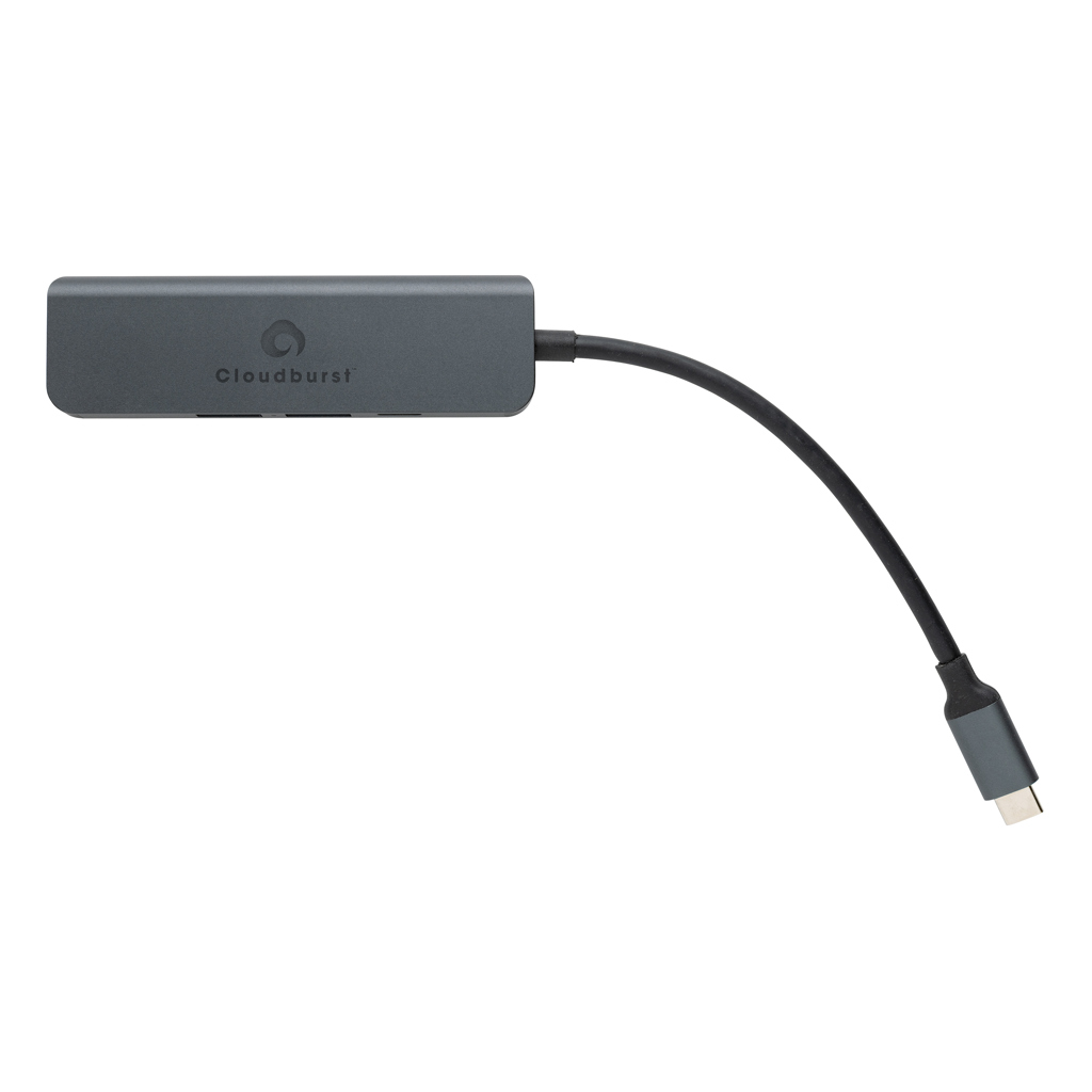 Hub Terra RCS de aluminio reciclado con entrada HDMI - Tecnología - Regalo Promocional Personalizado - imagen 7