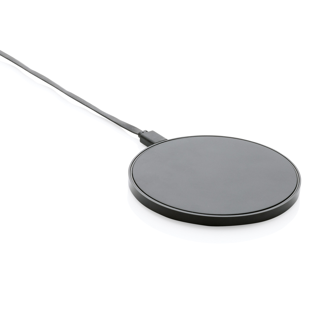 Cargador inalámbrico 10W de plástico reciclado RCS - Tecnología - Regalo Promocional Personalizado - imagen 3