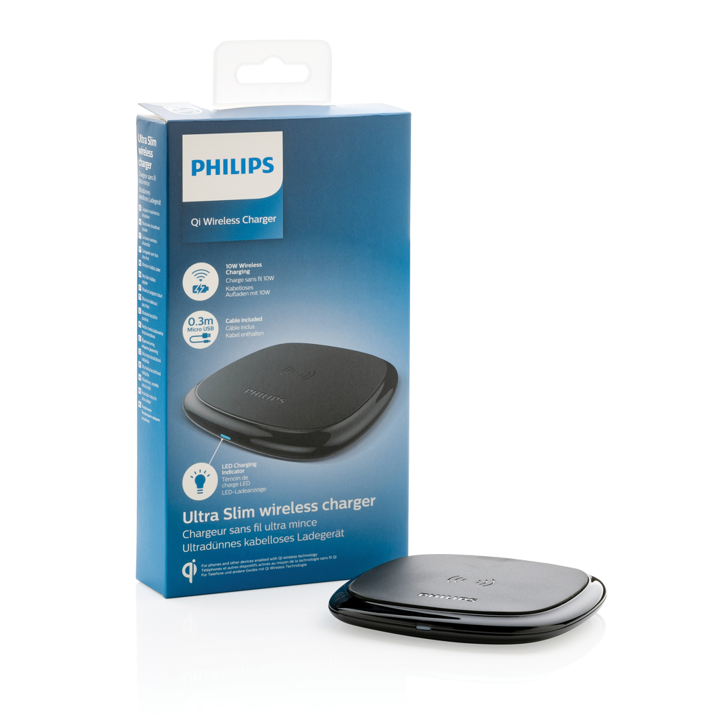 Cargador inalámbrico personalizado Philips Qi de 10W - Tecnología - Regalo Promocional Personalizado - imagen 7
