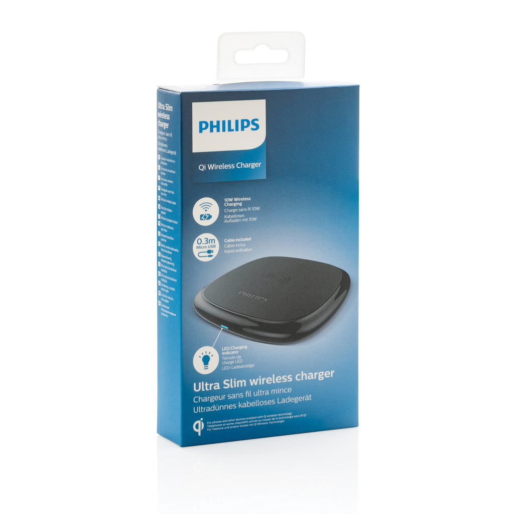 Cargador inalámbrico personalizado Philips Qi de 10W - Tecnología - Regalo Promocional Personalizado - imagen 8