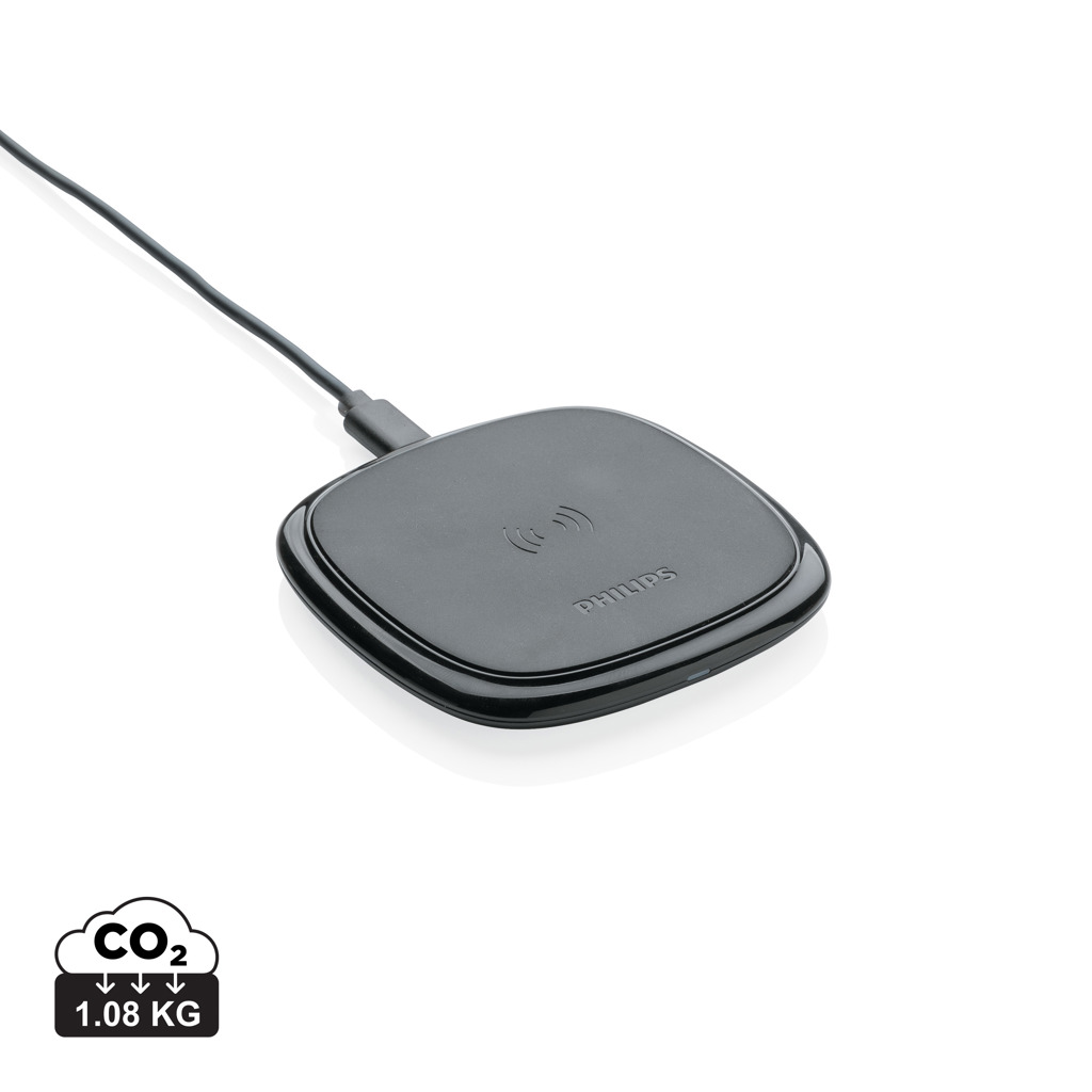 Cargador inalámbrico personalizado Philips Qi de 10W - Tecnología - Regalo Promocional Personalizado