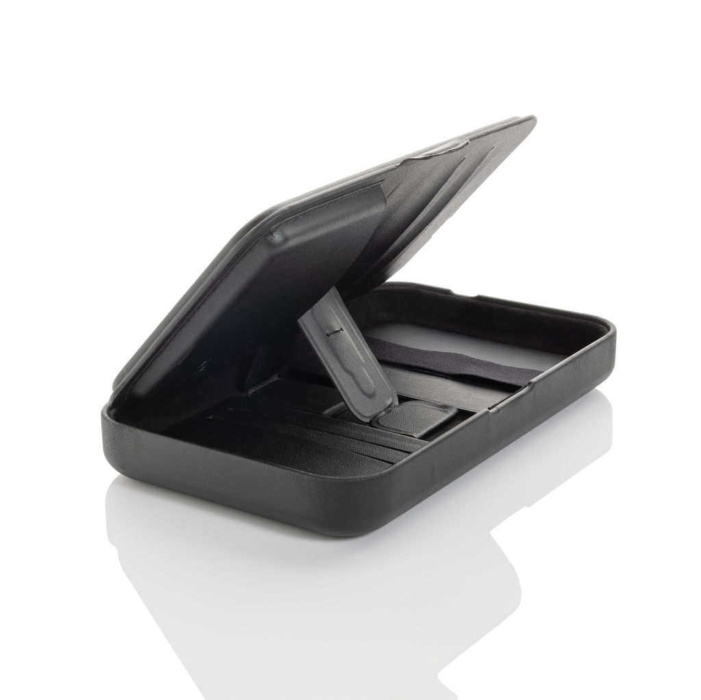 Estuche viaje reciclado RCS Swiss Peak con cargador 3 en 1 - Tecnología - Regalo Promocional Personalizado - imagen 6