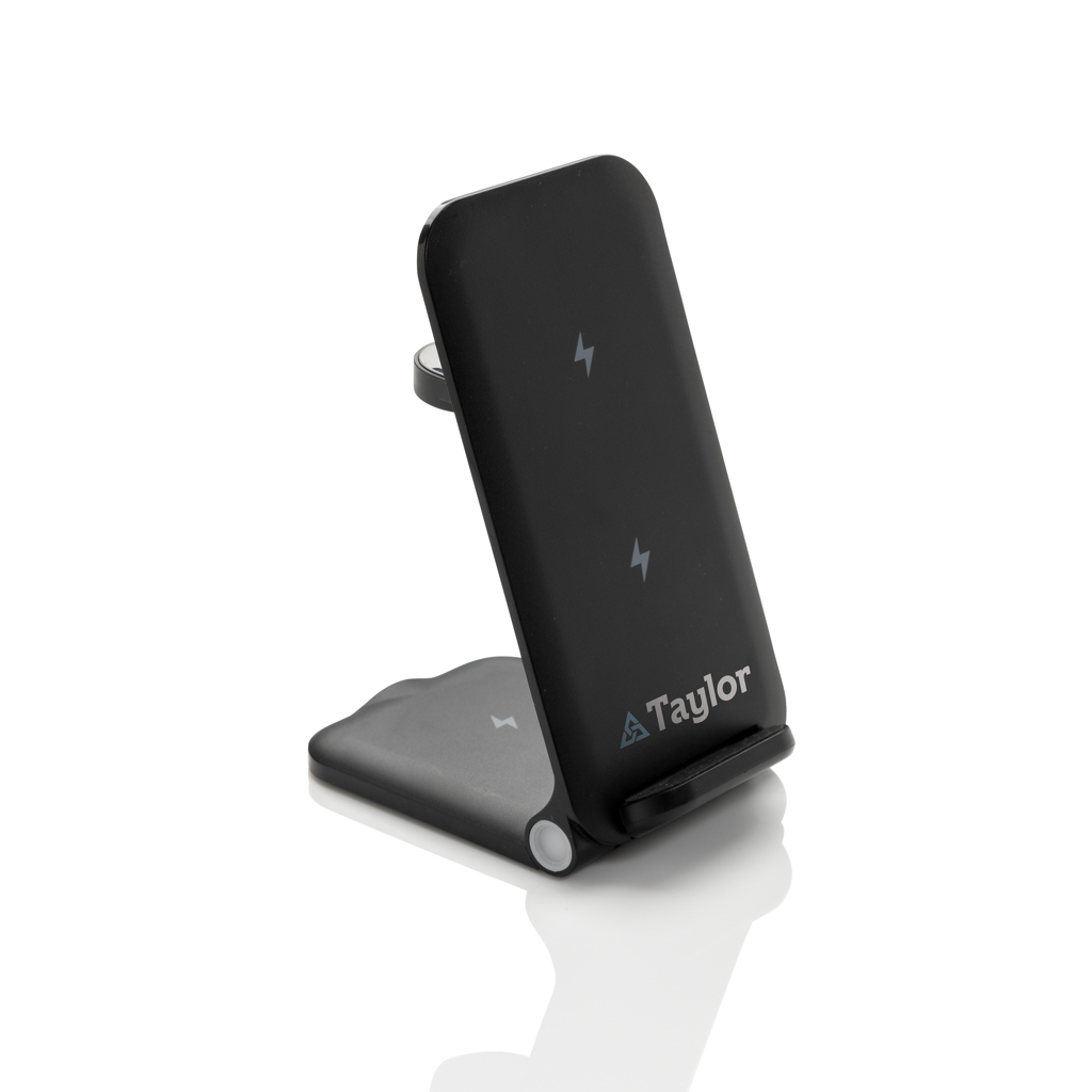 Cargador personalizado Terra 3 en 1 plegable RCS de aluminio reciclable de 15W - Tecnología - Regalo Promocional Personalizado - imagen 7