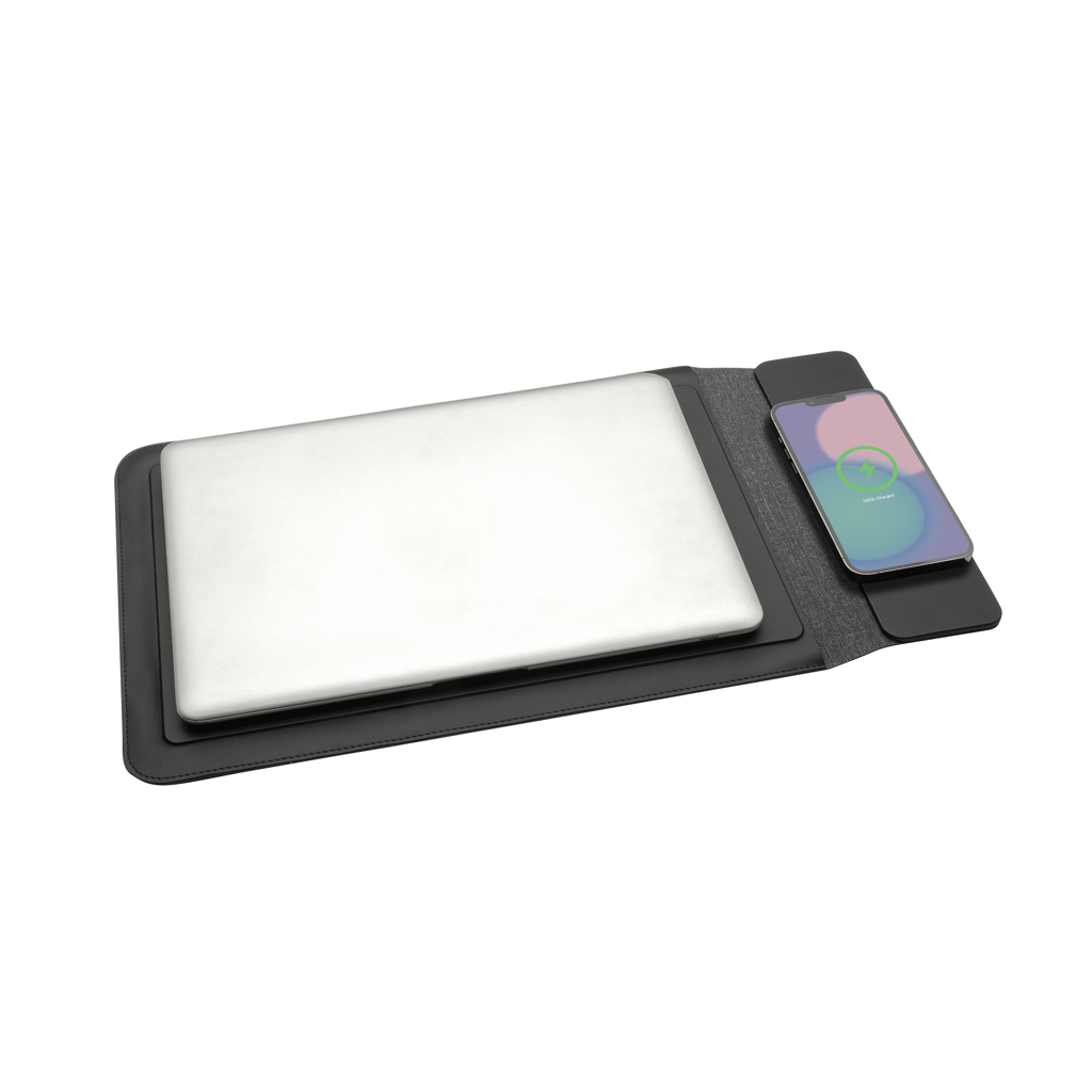 Funda portátil 14"-15,6" Swiss Peak carga magnética 15W - Regalos Premium - Regalo Promocional Personalizado - imagen 3