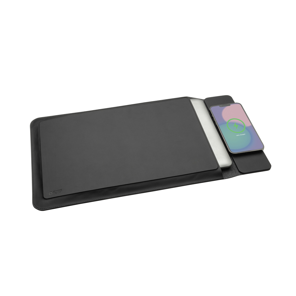 Funda portátil 14"-15,6" Swiss Peak carga magnética 15W - Regalos Premium - Regalo Promocional Personalizado - imagen 4
