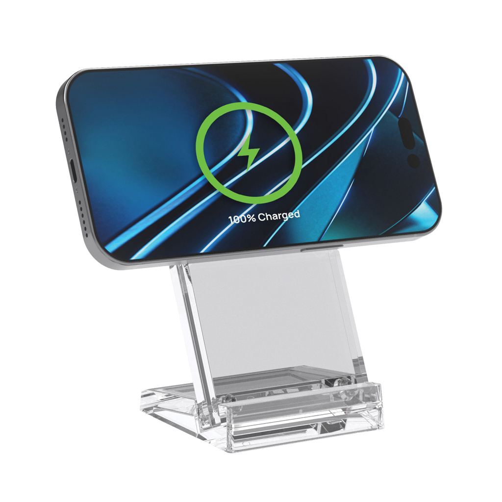 Soporte de carga inalámbrica magnética Magcharge de 15W - Tecnología - Regalo Promocional Personalizado - imagen 4