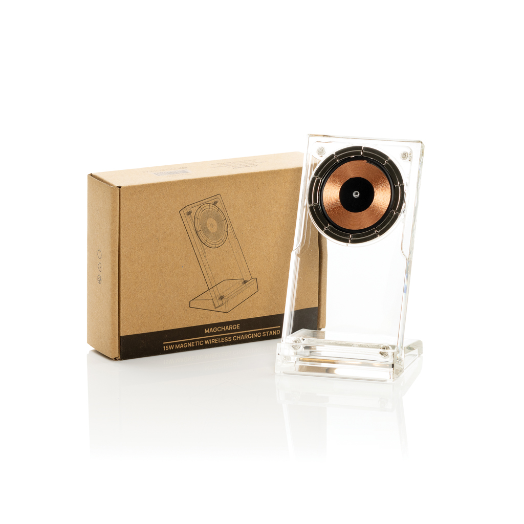 Soporte de carga inalámbrica magnética Magcharge de 15W - Tecnología - Regalo Promocional Personalizado - imagen 15