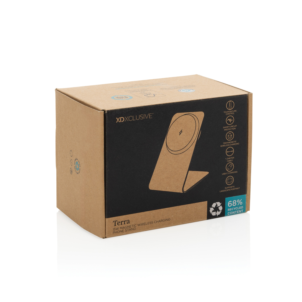 Soporte magnético Terra con carga inalámbrica aluminio 15W - Tecnología - Regalo Promocional Personalizado - imagen 9