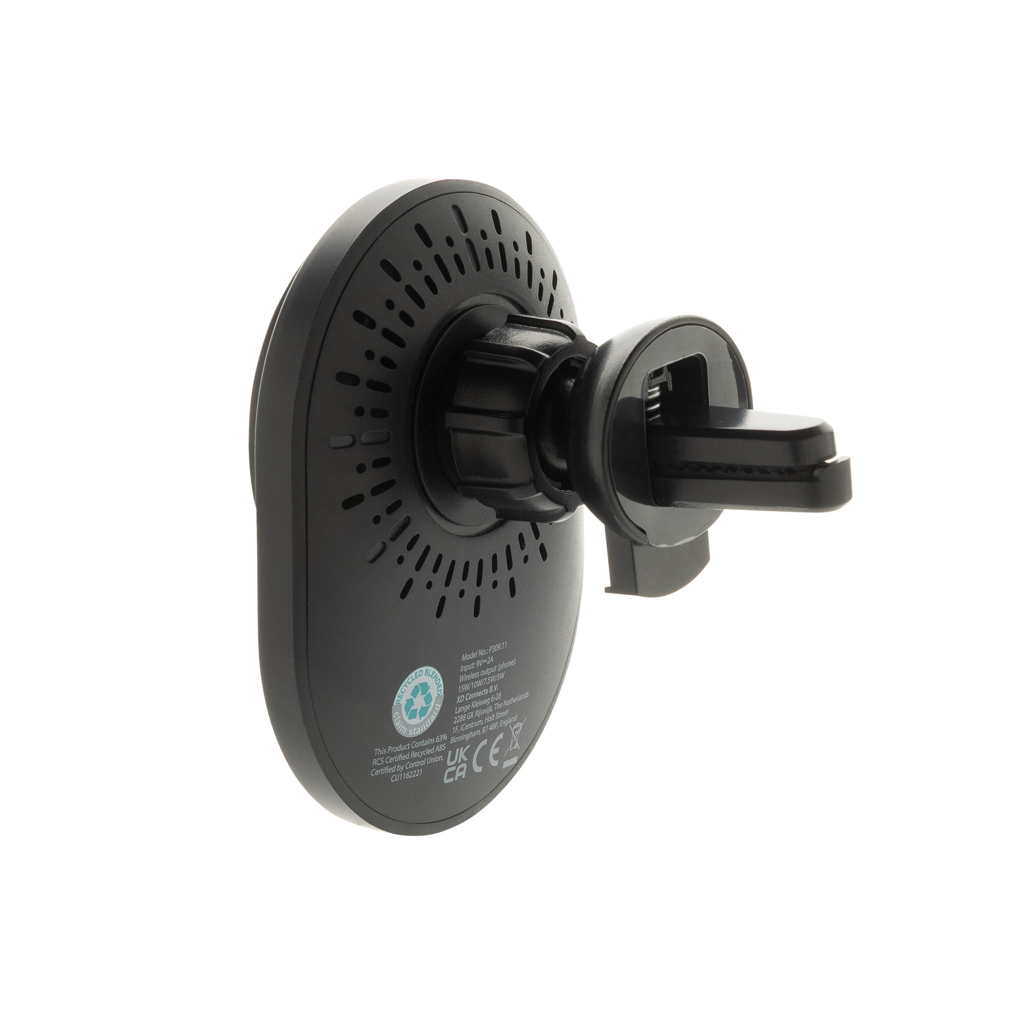 Soporte magnético coche PowerCruze plástico RCS 15W - Tecnología - Regalo Promocional Personalizado - imagen 7