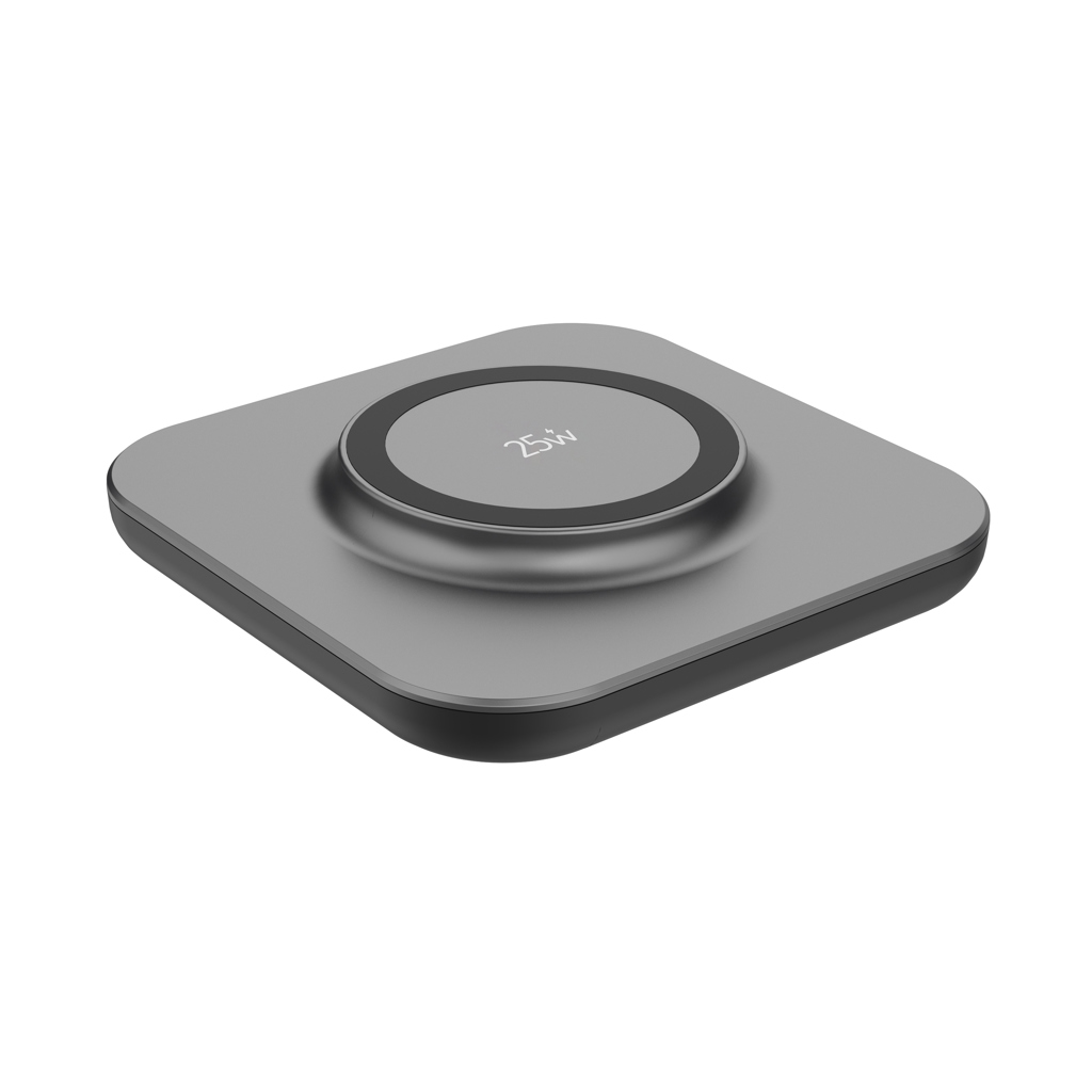 Cargador inalámbrico magnético Quantum ultrarrápido 25W - Tecnología - Regalo Promocional Personalizado - vista alternativa